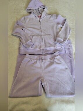 Juicy Couture Girls Velour Tracksuit